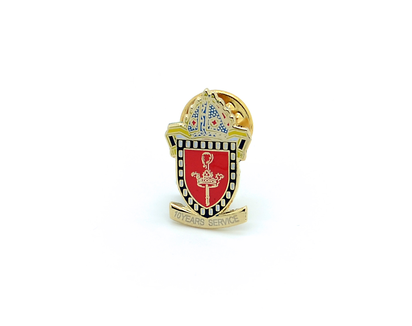 10 Year Service Lapel Pin