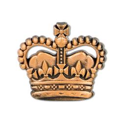 Antique Copper Plated Crown Shape Pin