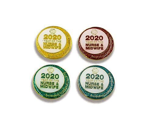 Year of the Nurse and Midwife Recognition pin