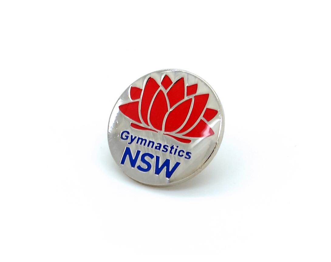 Gymnastics NSW Lapel Pin