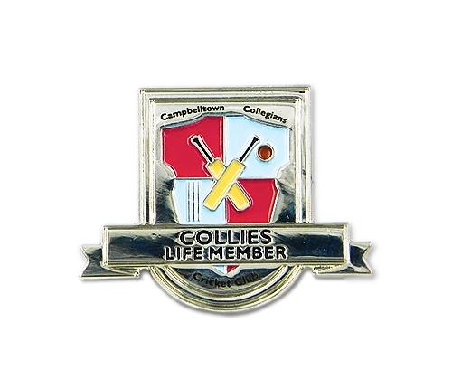 Cricket Club Life Member Pins